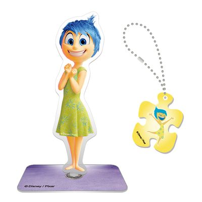 디즈니 인사이드아웃 기쁨 아크릴스탠드& 키링 DAS301