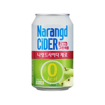 나랑드사이다 제로 그린애플 345mlX24ea