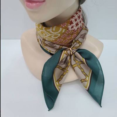 [애슬릿]국내생산 여성 만다라 손수건 미니 스카프