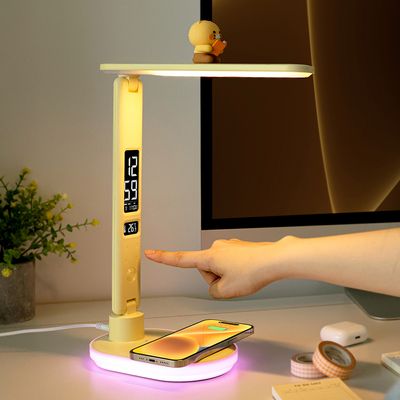 카카오프렌즈 춘식이 무선 충전 스탠드 시계 KWDS300