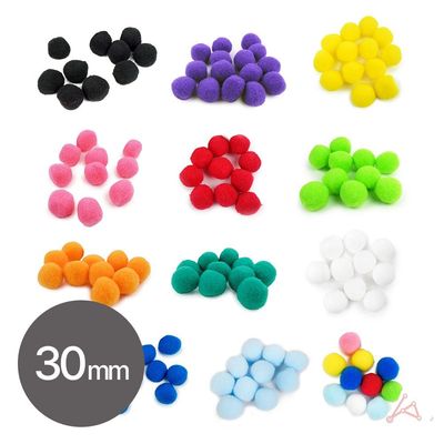 뿅뿅이 30mm 휴대폰케이스만들기 폰케이스꾸미기(WFPAZTU)