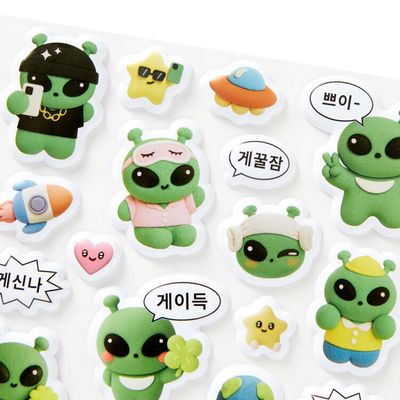 아트박스 게왹이 폭신스티커