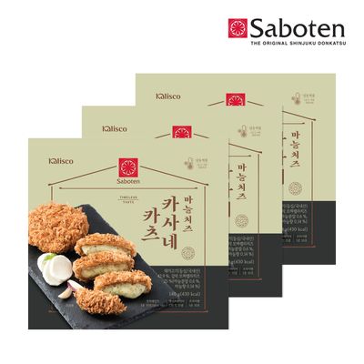 사보텐 정통 마늘 치즈돈까스(140g) x 3개