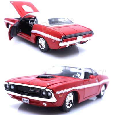 1:24 1970 닷지 챌린저 쿠페 레드 미니카 다이캐스트
