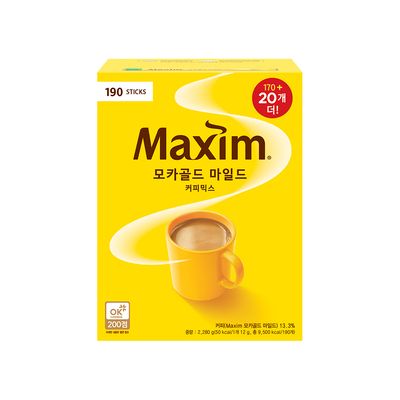 맥심 모카골드 마일드 커피믹스 190T