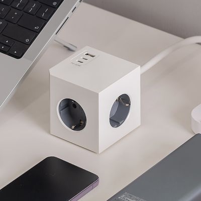 1.5M 케이블 블록 PD 20W 고용량 멀티탭 3구 C타입 