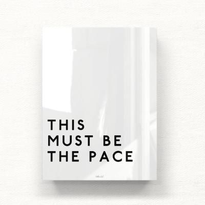 모던 북유럽액자 This must be the pace AFA01
