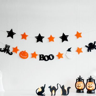 할로윈 스타 가랜드