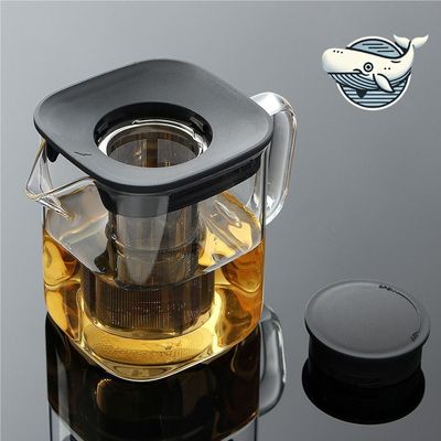 내열 유리 차 주전자 1000ml 세련된(WFGXEM1)