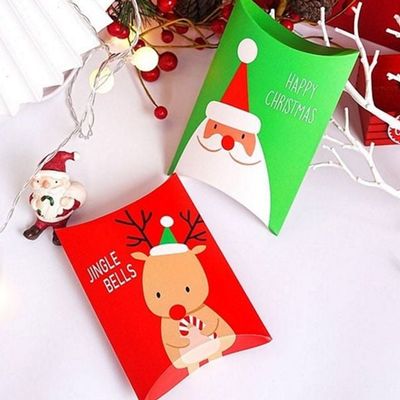 입체 크리스마스 포장 상자 캐릭터 선물 포장 상자 10매 성탄절(WFLRL50)