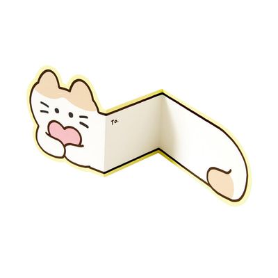 아트박스 길쭉고양이 카드