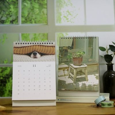 오첵 2026년 15개월 탁상 달력 나의사계절