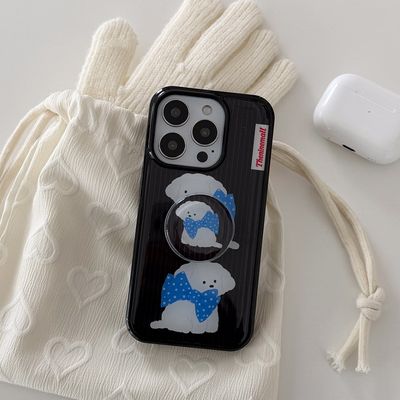 big ribbon ppokku [블랙 맥세이프 범퍼케이스]