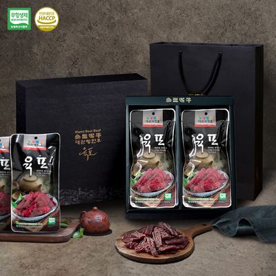 [평창축협] 프리미엄 육포 선물세트/40gx6팩
