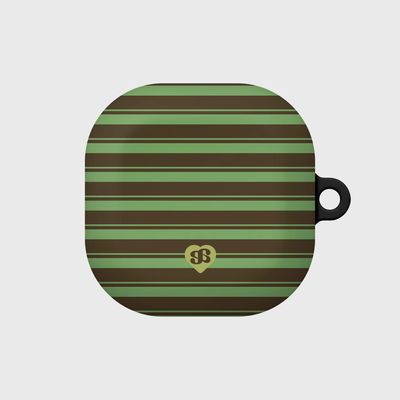 피스타치오 스트라이프-BLACK(버즈-하드)