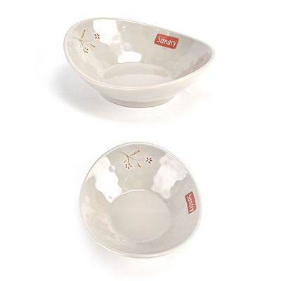 멜라민 대접 샐러드 후식 그릇 19x17cm 18호(WAC00BC)