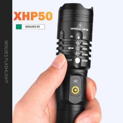 5000루멘 울브스 X5 줌기능LED랜턴 본품(WF0328A)