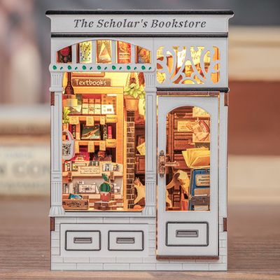 핸즈크라프트 DIY미니어처 북눅 스칼라 북스토어