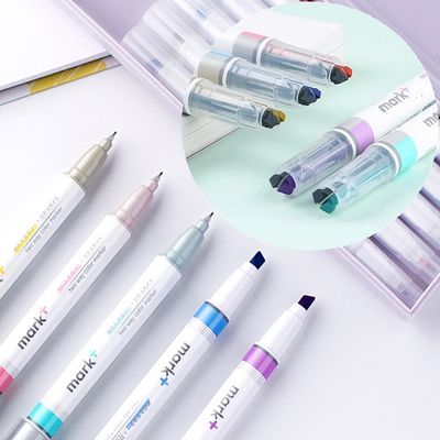 고쿠요 마크타스 트윈/투톤 파스텔 형광펜 5색세트