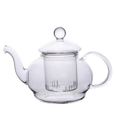 유리 티포트 600ml 무지(YU059F) 주방인테리어소품[W4