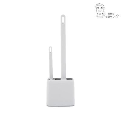 무타공 심플 실리콘 변기솔 욕실 화장실 청소솔 