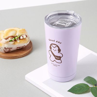 아트박스 바이올렛 심플 스텐텀블러