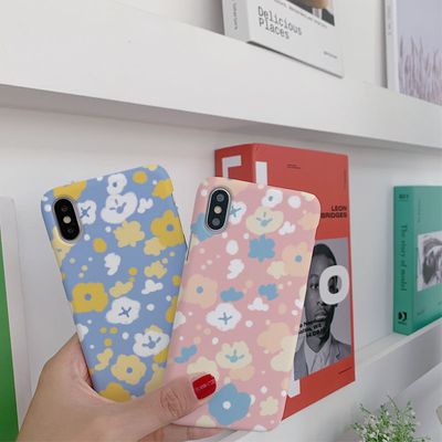 헤롱이 몽글꽃패턴 하드케이스