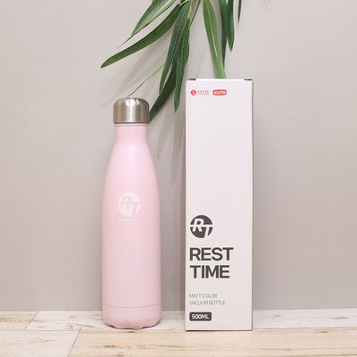 [롯데] 레스트 타임 슬림 보온병(500ml) (핑크)