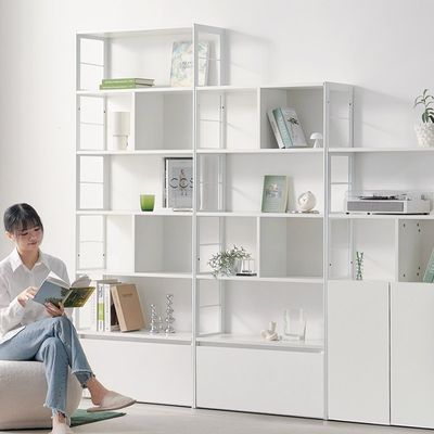특가 e스마트 철제 거실책장 레노 5단800 책장 오픈형