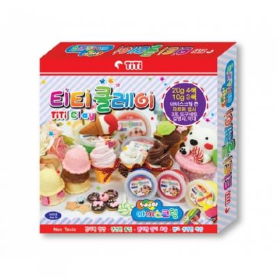 티티클레이 아이스크림만들기