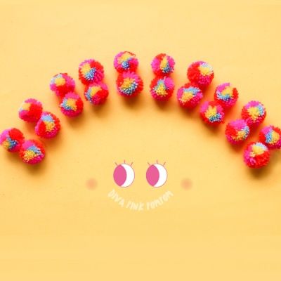 디바 핑크폼폼5p