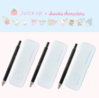[한정판]PILOT 쥬스업 산리오 틴케이스 세트_3종택
