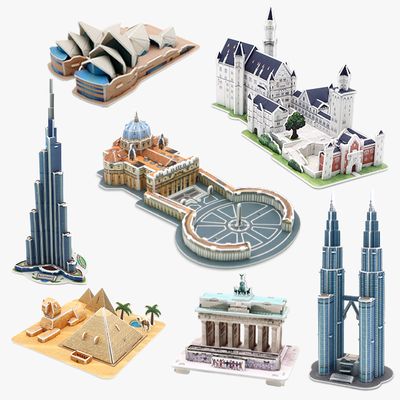 모또 세계 유명 랜드마크 시즌3 (7종) 3D입체퍼즐