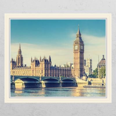 tl113-빅벤의오후_창문그림액자