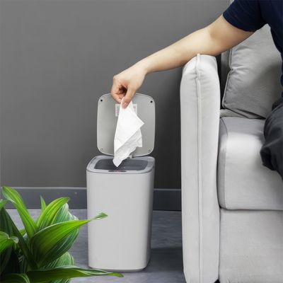 스마트 모션 자동 휴지통 쓰레기통 14L 그레이 L725