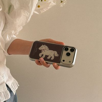 magic pony 디자인 [실버 맥세이프 범퍼케이스]