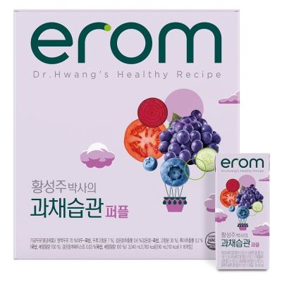 이롬 과채습관 퍼플 190ml x 64팩