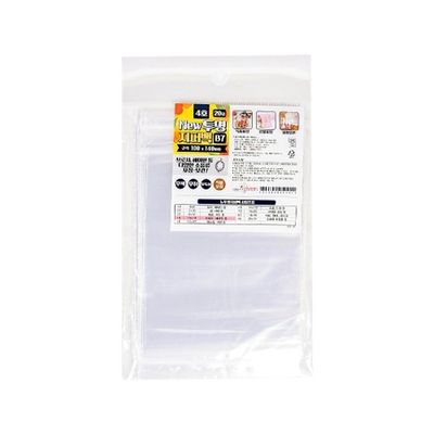(기븐) 뉴투명지퍼백4호 B7 100X140mm(20입) (10개입)(WFLUKJY)