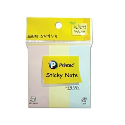 혼합형메모지 A010 노랑분홍청색mix 122362