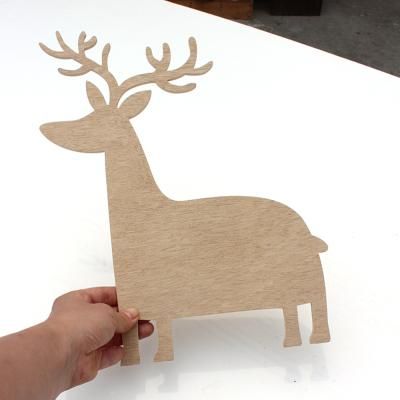 국공립어린이집인테리어 우드스티커 사슴