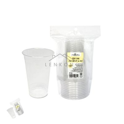 일회용커피컵 일회용아이스컵 맥주 주스컵 10P 16oz 480ml(WFPA731)