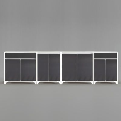 로메이 주방 수납장 서랍 도어형 풀 세트 2800 (착불)