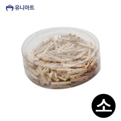 5000 원목 나무집게 소 통 만들기 유아미술 공예