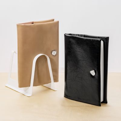 누보 글로시 북커버 방수 가죽 신국판 책커버 L