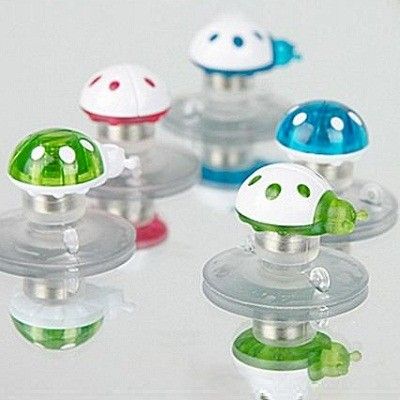 압착고무가 부착된 자석 메모홀더 ArtFeel 흡착식 무당벌레 큐방자석 AF0017/1팩-6개입