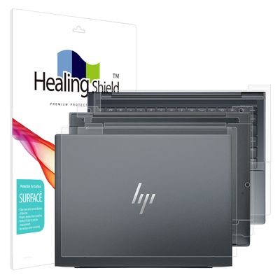 HP 엘리트 드래곤플라이 G4 논터치 무광 외부필름3종