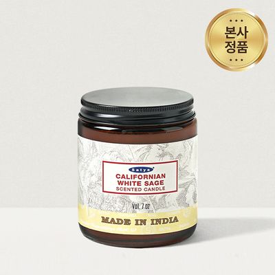 사티아 화이트세이지 향 아로마 캔들 7oz 향초