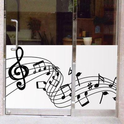 am091-손그림오선지_불투명유리시트지