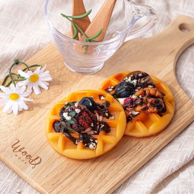 초코시럽 와플 모형 1P 모양 랜덤