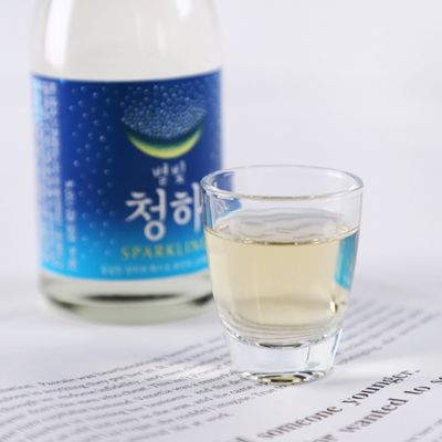 러델 심플 유리 술잔 소주잔 40ml 1p